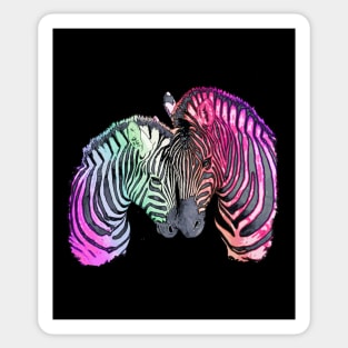 Zebra Lovers 10 Sticker